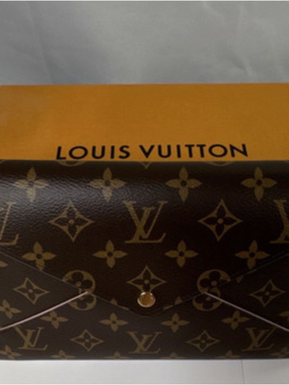 Louis Vuitton Brown Monogram Envelope Wallet